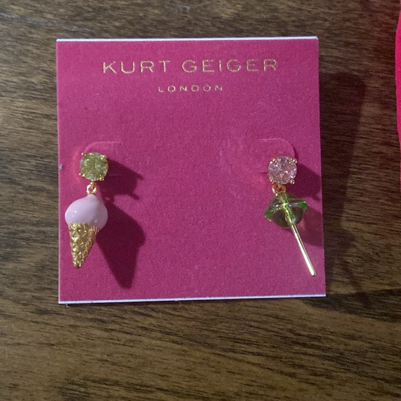 KURT GEIGER ICE CREAM EARRINGS - Picture 2 of 5
